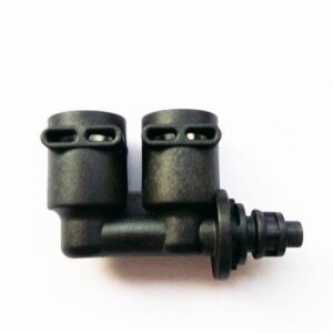 RIGHT ANGLE DOUBLE INLET CONNECTION 5313231191 - Espresso Dolce