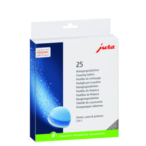 Jura 3-Phase Espresso Cleaning Tablets 25 Pack